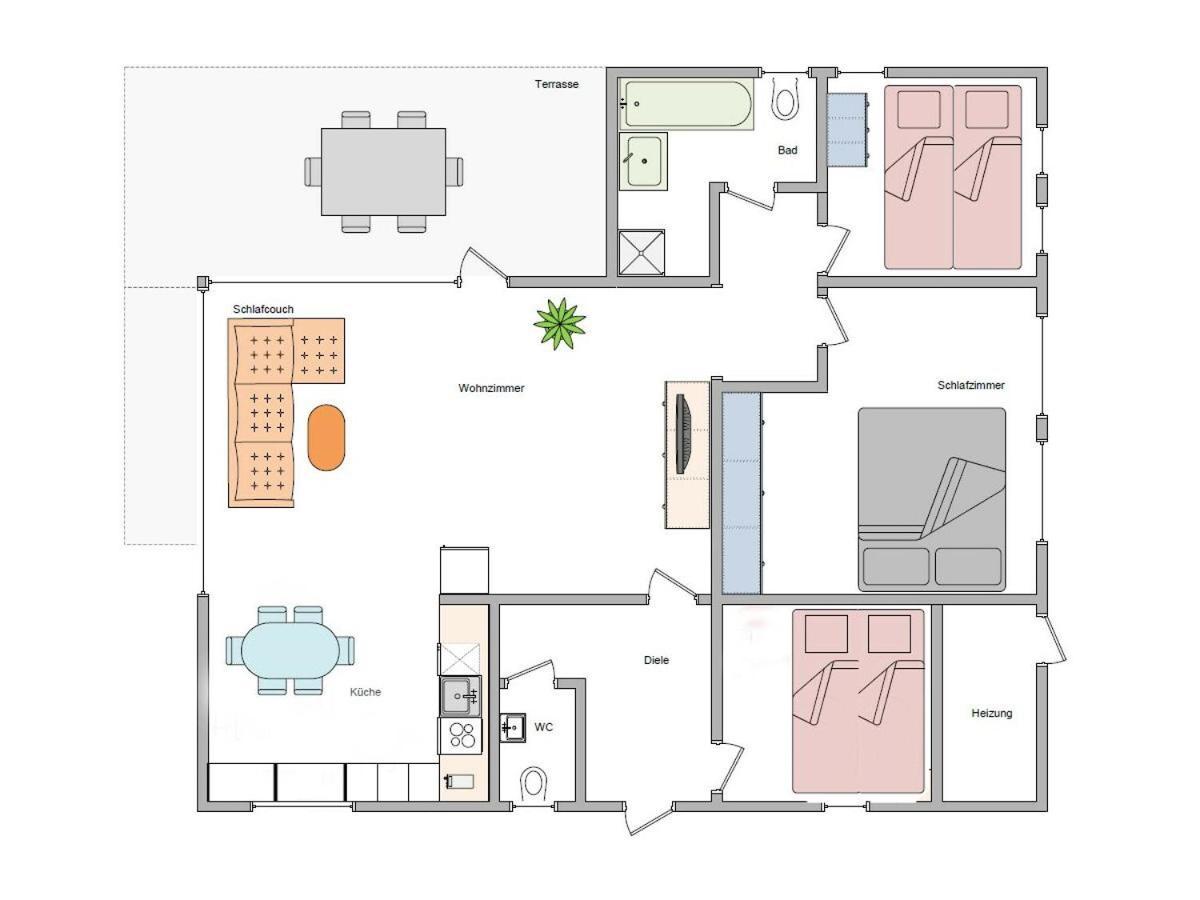 Ferienhaus Dana Meschede Exteriör bild